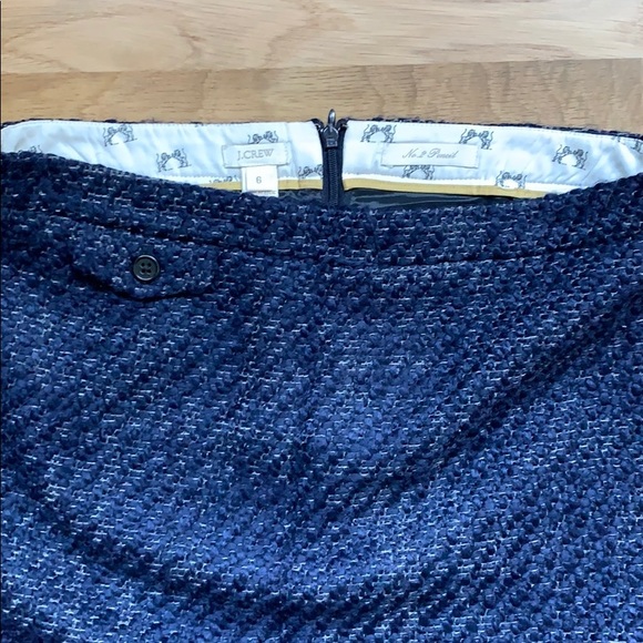 J Crew tweed pencil skirt - Picture 4 of 4
